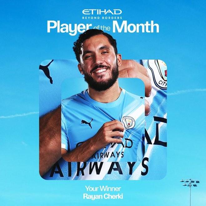 7场贡献2球4助攻，谢尔基当选曼城12月最佳球员