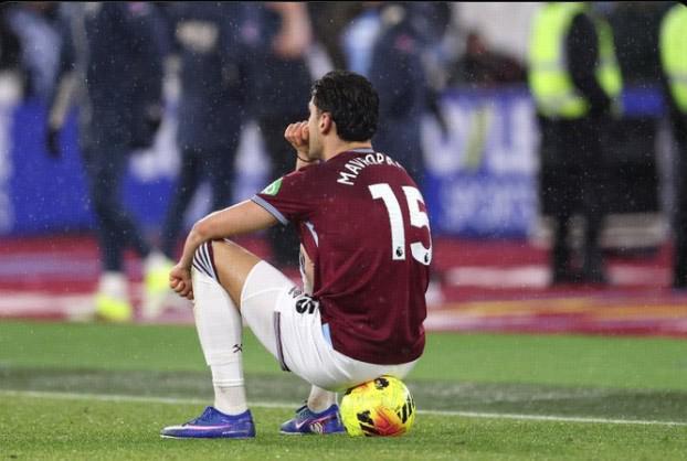 深陷降级区，西汉姆近6场联赛只拿到1分，英超同期最少