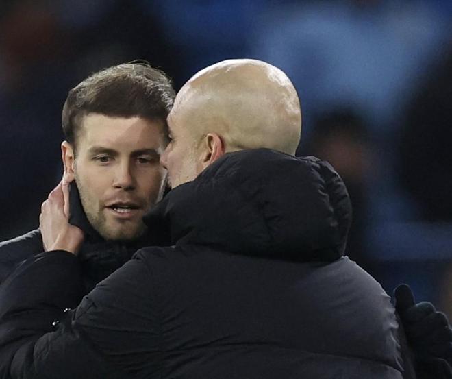 许尔策勒前4次顶级联赛对阵瓜帅保持不败，成历史第一人