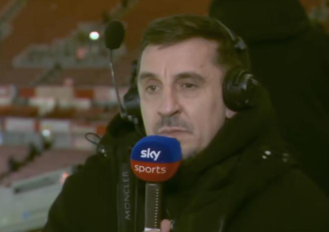 内维尔：阿森纳那么猛的火力都没赢简直是对利物浦防守的肯定