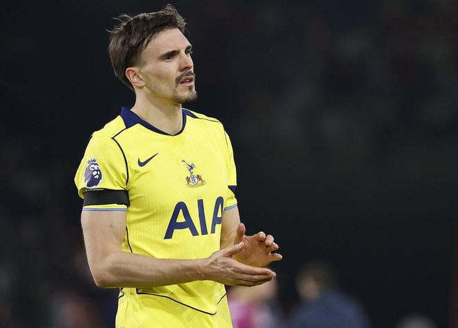 德天空：热刺将在赛季结束后再决定是否买断帕利尼亚