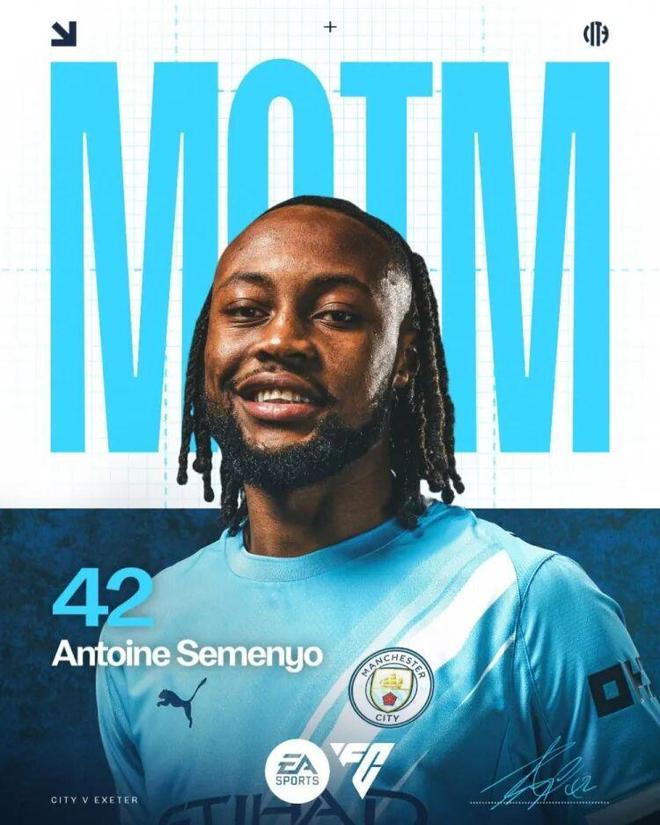 5-1、10-1！曼城蓝军残暴狂胜，塞梅尼奥及罗塞尼尔完美首秀达成