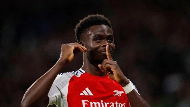 创队史新高！萨卡确认续约至2031年，周薪近40万镑成枪手第一薪