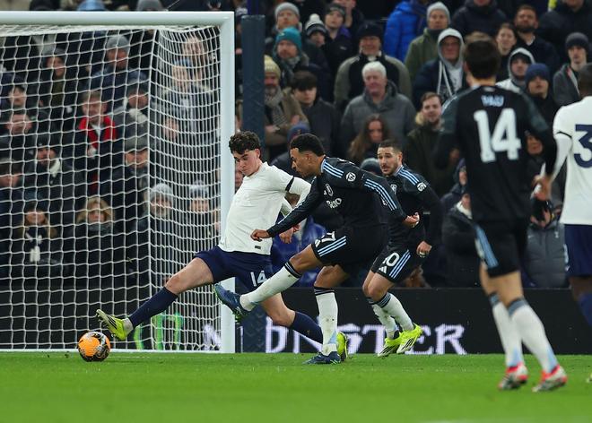 喜欢的对手，摩根-罗杰斯5次对阵热刺直接参与6球