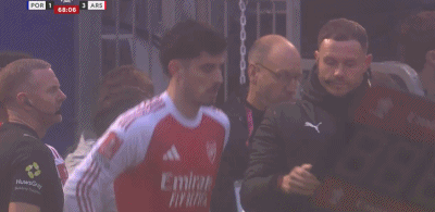 终于等到你，哈弗茨时隔147天再次代表阿森纳出战