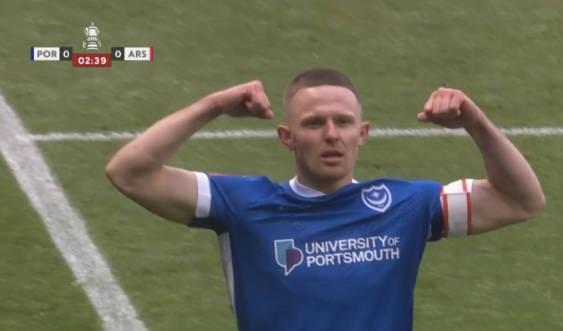 朴茨茅斯前锋毕晓普：比赛很精彩，我们给枪手施加了很大压力