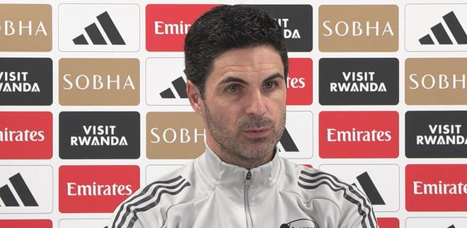 阿尔特塔：祝默特萨克下一站一切顺利；我们的目标是赢下重要奖杯