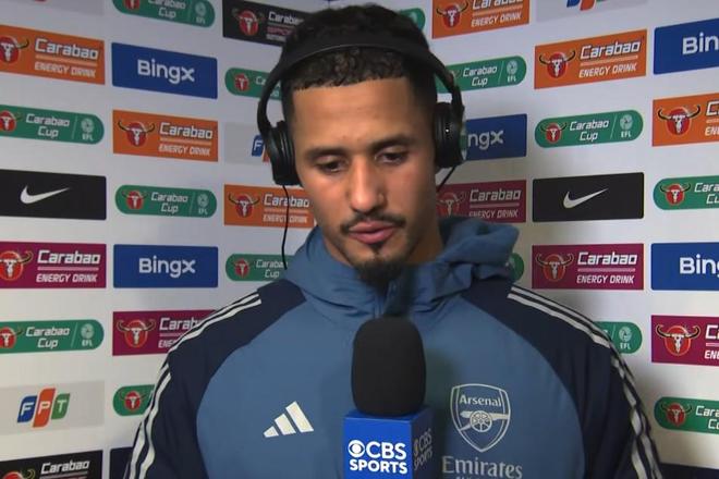 萨利巴：我们想赢下所有冠军；我和加布是世界最佳中卫搭档