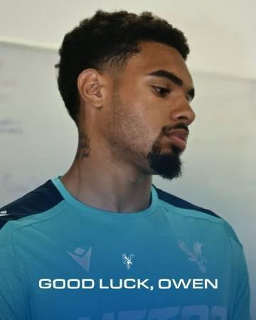 官方：水晶宫门将欧文-古德曼租借加盟英甲巴恩斯利