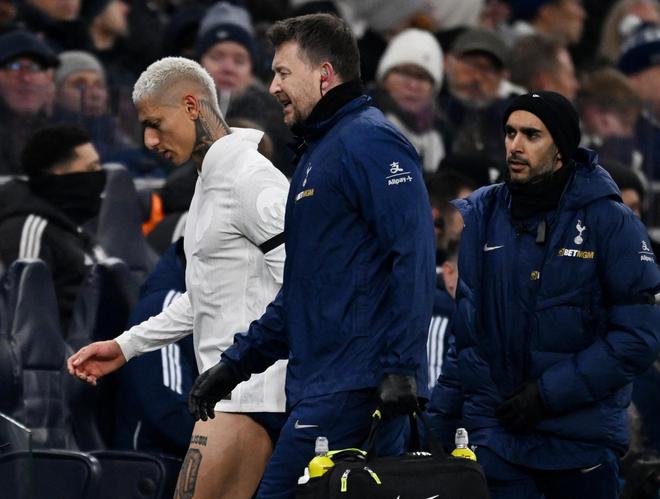 弗兰克：里沙利松腿筋受伤将缺阵7周；索兰克和乌多基可出战