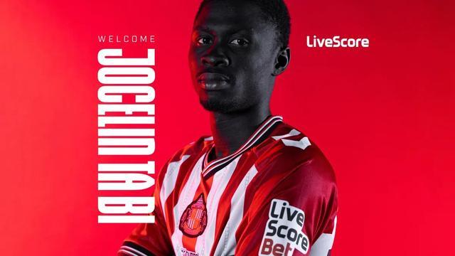 官方：桑德兰签下20岁科特迪瓦边锋塔比；据悉转会费350万镑