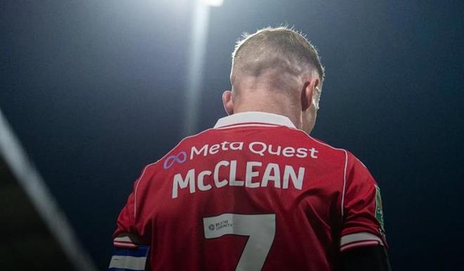 官方：雷克瑟姆队长麦克林解约离队，他回到爱超球队德里城