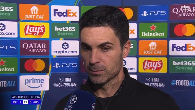 阿尔特塔：越是大场面热苏斯就越从容；哲凯赖什的影响力很大