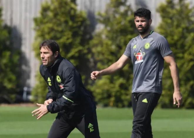 迭戈-科斯塔：在切尔西没人喜欢孔蒂，总是怒气冲冲拉长着脸