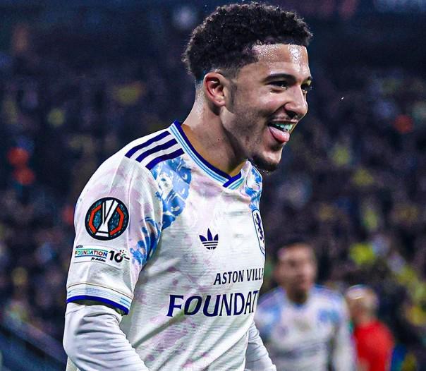 进球荒终结！桑乔时隔239天再度破门，上次建功还在切尔西