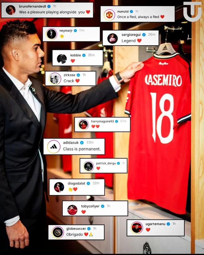 曼联官宣卡塞米罗今夏离队！提前公布原因揭秘，新帝星或受益续约