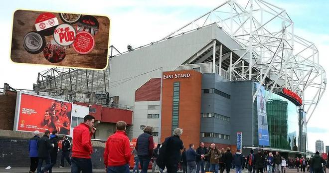 太阳报：老特拉福德安装了自助啤酒售卖机，4.88英镑一杯