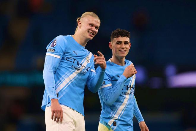 博主：哈兰德和福登在今晚对狼队的比赛中不会首发