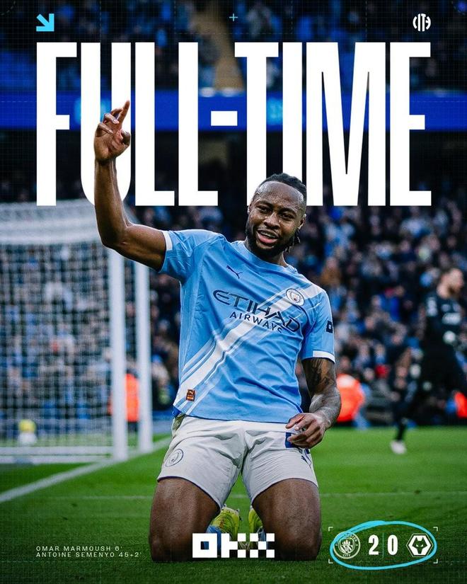 收获2026年英超首胜，曼城结束连续4轮英超不胜