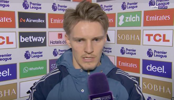 心理上是否紧张？厄德高：我们专注于自己，不太在意外界声音