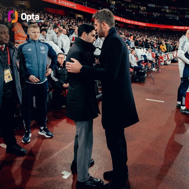 2战2胜，卡里克是唯一至少2次对阵塔帅仍保持100%胜率的主帅