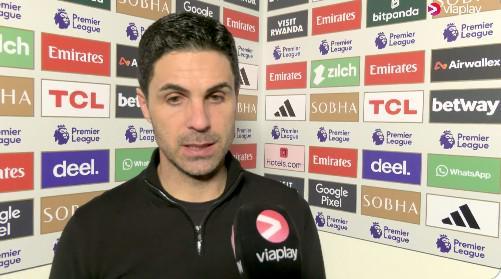 阿尔特塔：我们已证明自身的竞争力，这些球员值得极大的肯定