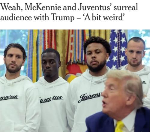 维阿：去白宫感觉有点奇怪，特朗普聊伊朗局势时我只想专心踢球