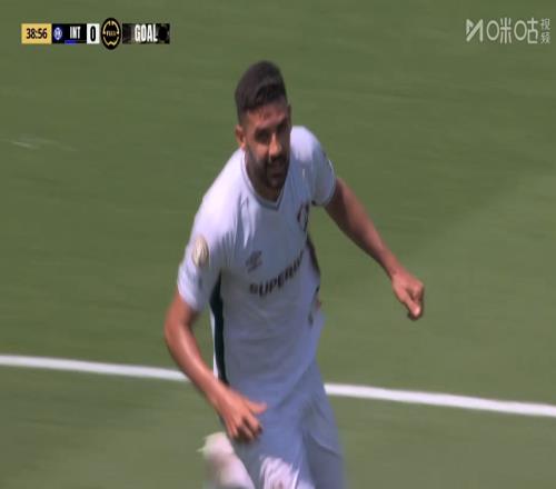 国米差点又丢！伊纳西奥头球破门，但越位在先