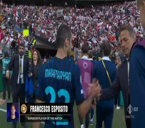 破门建功！F埃斯波西托当选国米20河床全场最佳