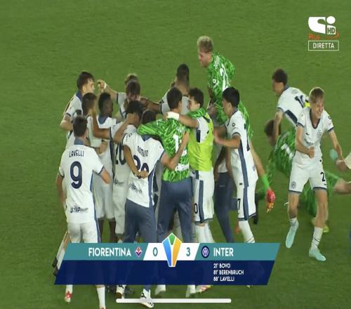 给大哥们预热！国米U20决赛30胜紫百合，第11次夺青年联赛冠军