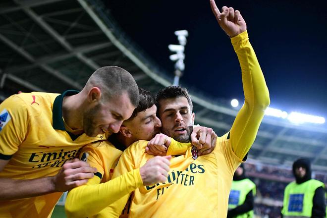 35秒,普利希奇是米兰自2008年2月以来意甲替补进球最快球员 35秒,普利希奇是米兰自2008年2月以来意甲替补进球最快球员