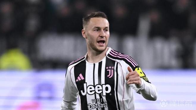 库普梅纳斯已累积5张黄牌，将缺席尤文主场对阵罗马的联赛