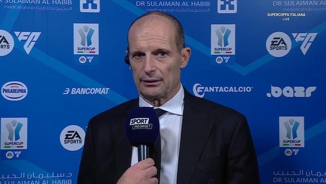 阿莱格里：连续三场丢两个球，我们肯定需要重新审视防守方式