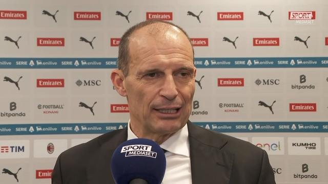 阿莱格里：幸亏今天的教训是在1-1之后得到的，而不是1-2输球