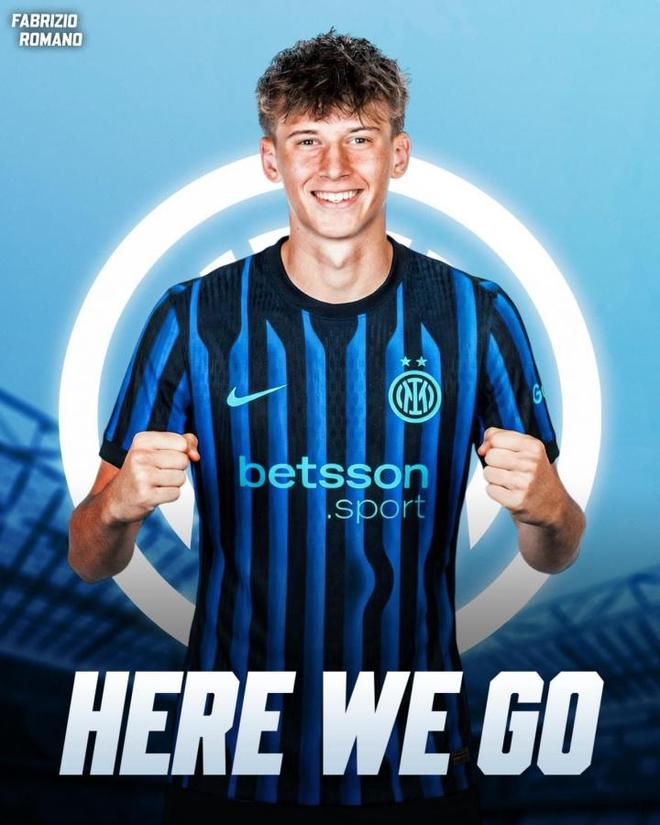 国米“东欧计划”继续：迅速签下17岁潜力后卫新人，效仿苏契奇