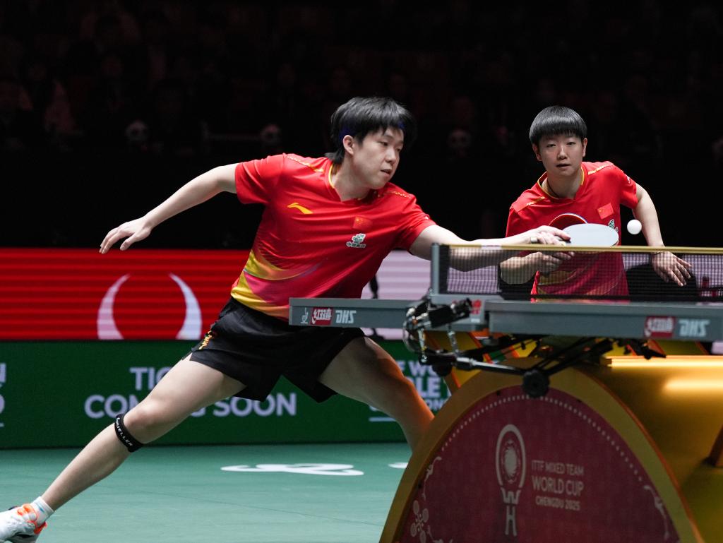 混合团体世界杯:国乒全胜晋级四强 混合团体世界杯:国乒全胜晋级四强