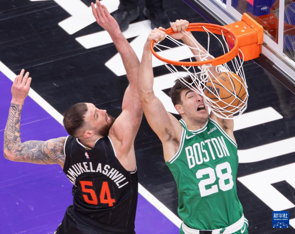 NBA常规赛：猛龙不敌凯尔特人