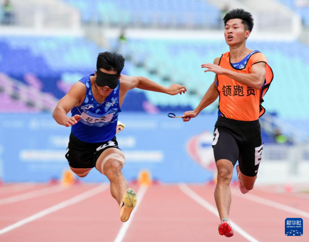 全国残特奥会｜田径：男子100米T11级赛况