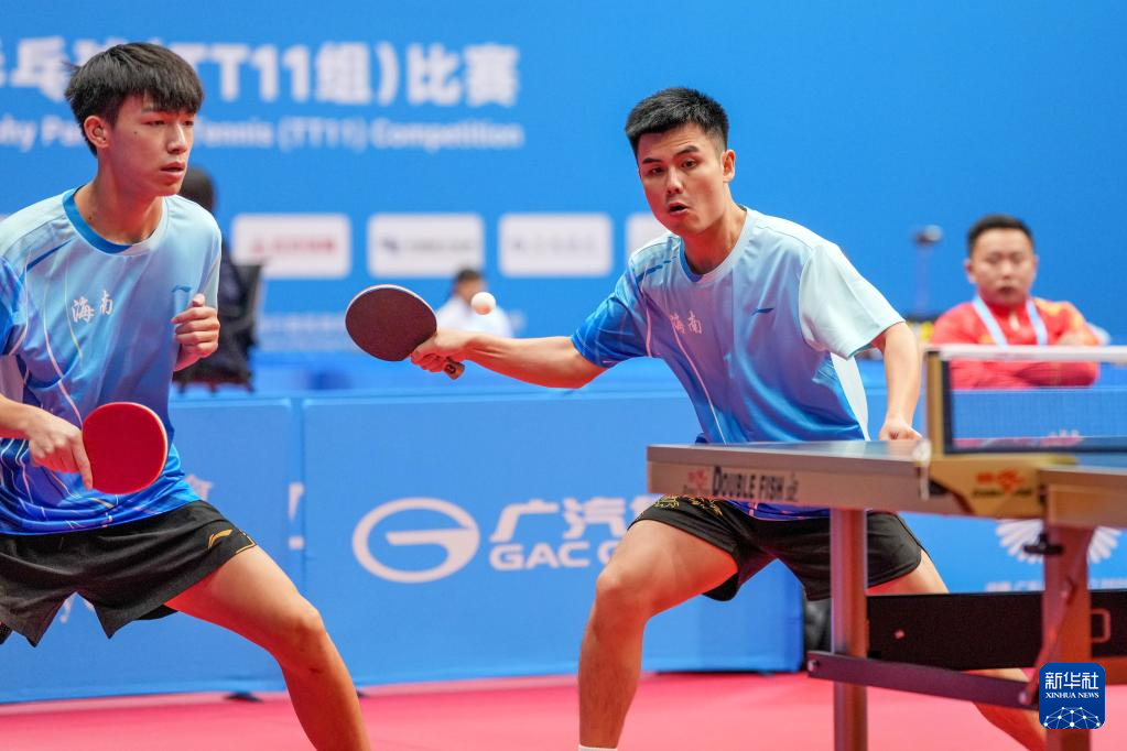 全国残特奥会｜乒乓球TT11赛况 