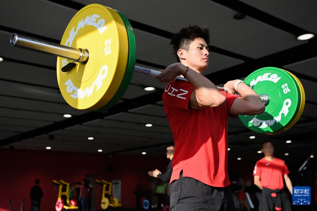 国家田径集训队在广西南宁进行第一阶段冬训