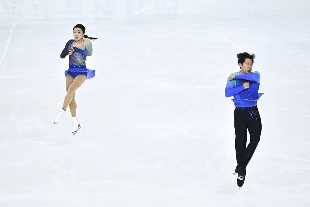 花滑全锦赛：隋文静/韩聪双人滑夺冠 王诗玥/柳鑫宇收获冰舞冠军