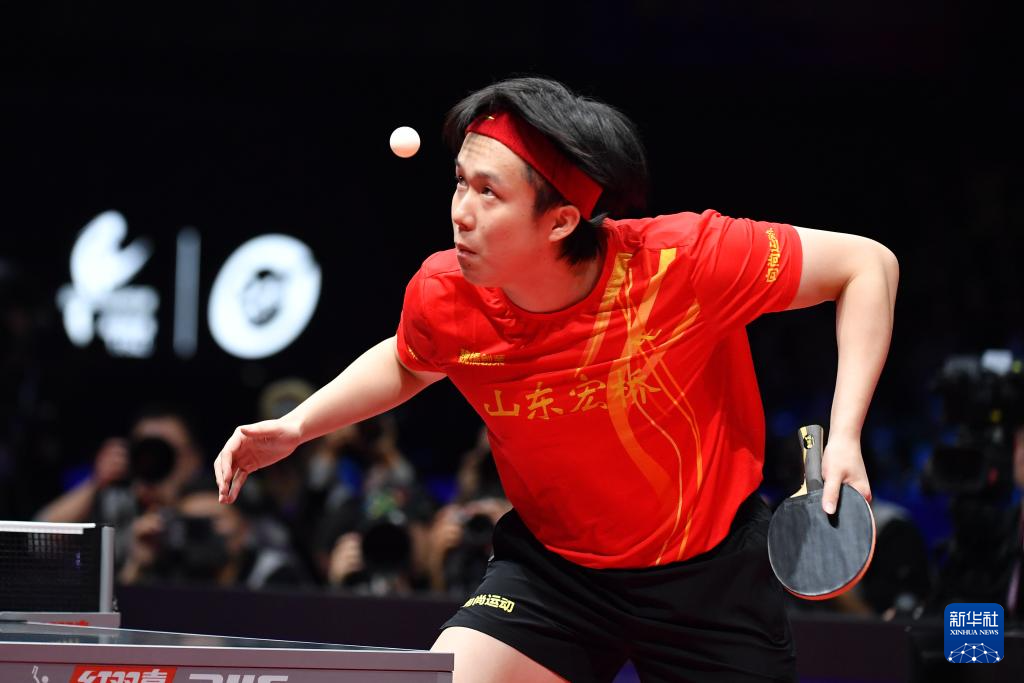 乒超联赛总决赛：山东魏桥·向尚运动队晋级男团决赛