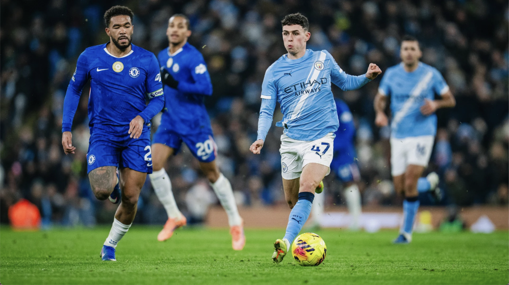 英超综合 | 恩佐补时进球 切尔西“绝平”曼城