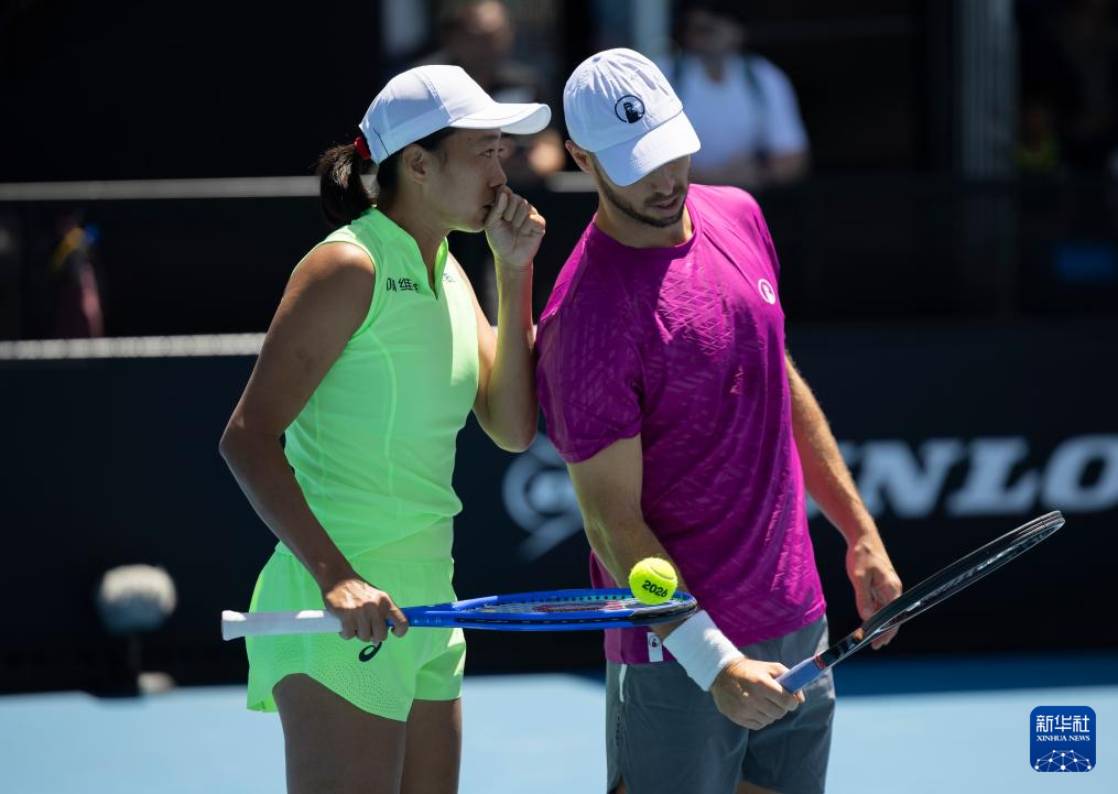 澳网：张帅/皮茨混双首轮晋级