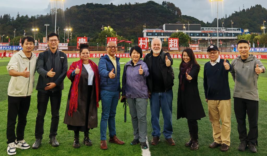 泰国学者在“村超”发现中泰合作新桥梁