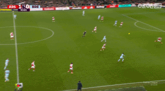 终结悬念！萨卡破门，凯莱赫扑救后足球仍越过门线，枪手2-0领先