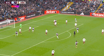 阿森纳1-2遭维拉读秒绝杀!布恩迪亚第94分钟门前混战破门 阿森纳1-2遭维拉读秒绝杀!布恩迪亚第94分钟门前混战破门