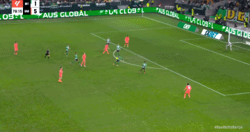 逆天！贝蒂斯2个进球前，费尔明射门中角旗杆，拉什福德失大单刀