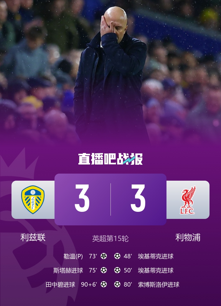 英超无弱旅!保级区利兹联上轮爆冷击败切尔西,本轮绝平利物浦 英超无弱旅!保级区利兹联上轮爆冷击败切尔西,本轮绝平利物浦