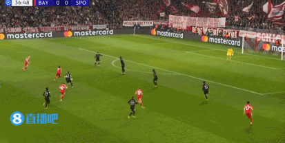 差点运气！凯恩弧顶晃开两人，左脚远射击中立柱